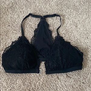 Black bralette from Abercrombie and Fitch